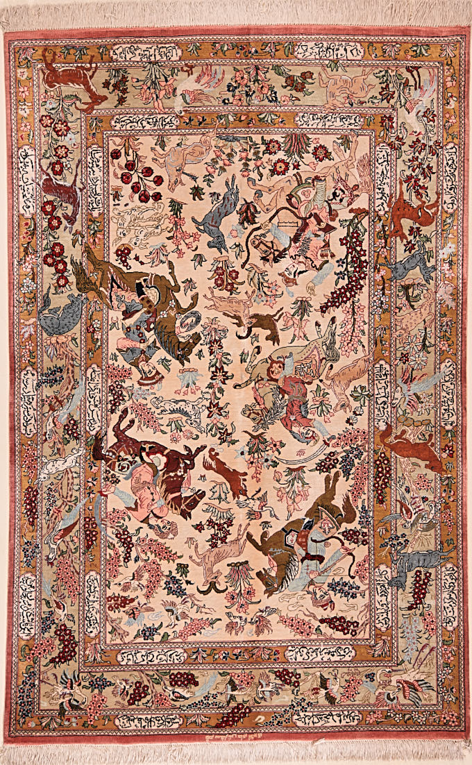 Ghom Seide 155x100