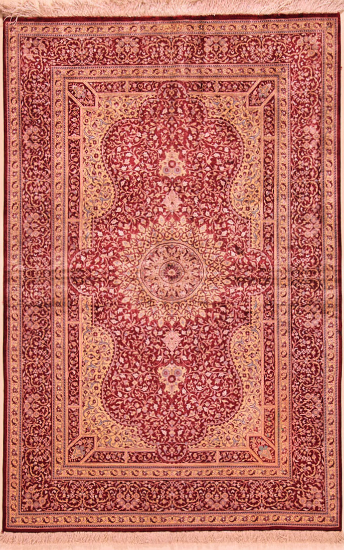 Ghom Seide 153x100