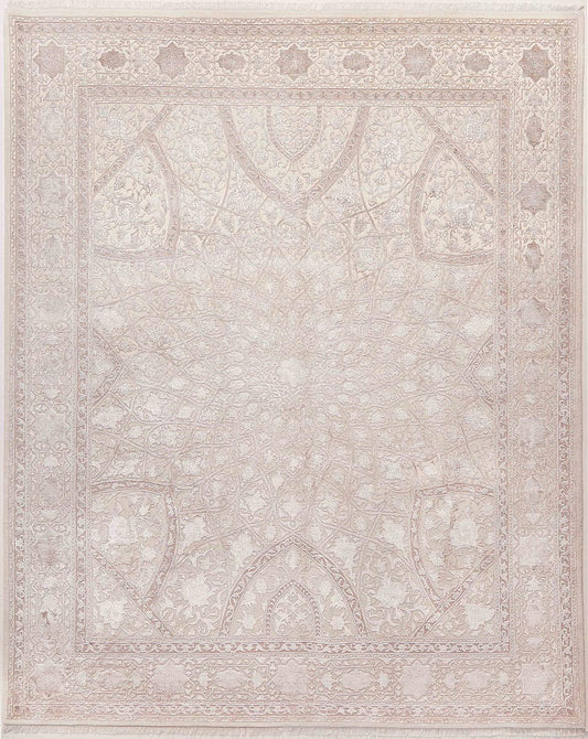 Alema Gombad white beige taupe    345x245