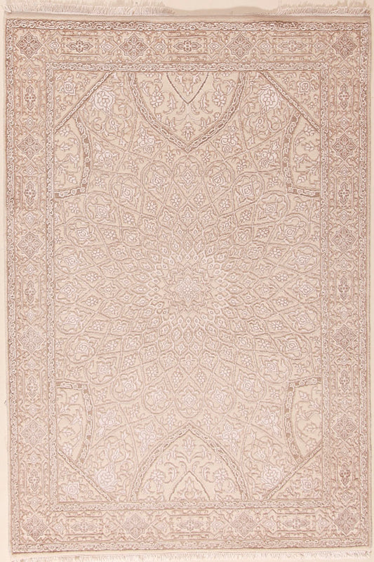 Alema Gombad white beige taupe    159x108